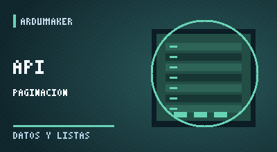 ¿Qué es la paginación de una API y por qué evita respuestas enormes?