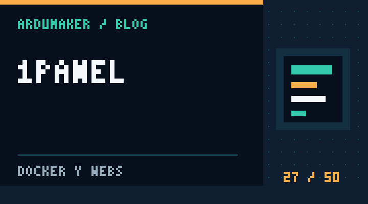 Qué es 1Panel y cómo administrar Docker y aplicaciones web